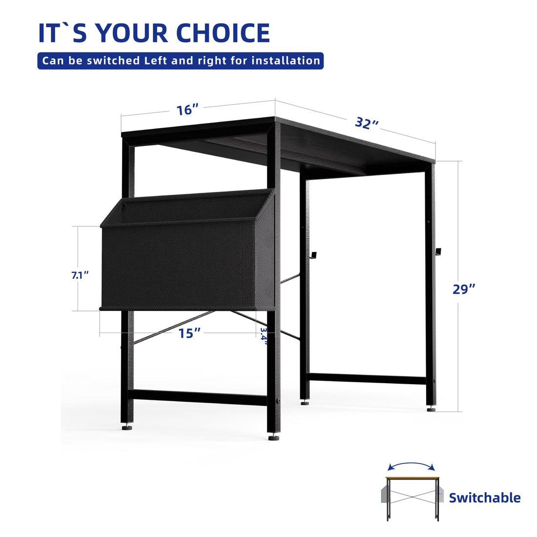Pamray 32" Small Computer Desk