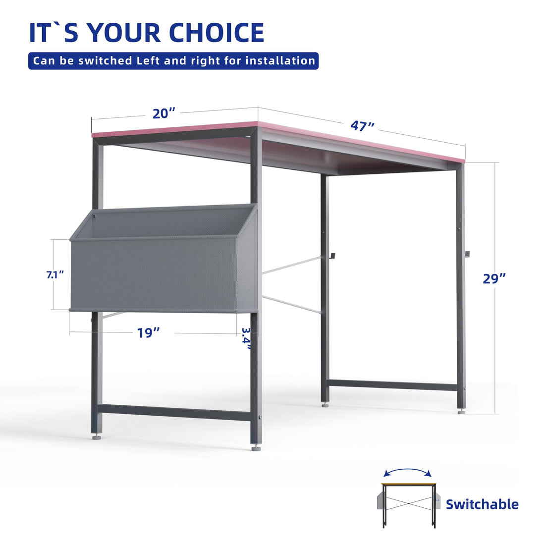 Pamray 32" Small Computer Desk