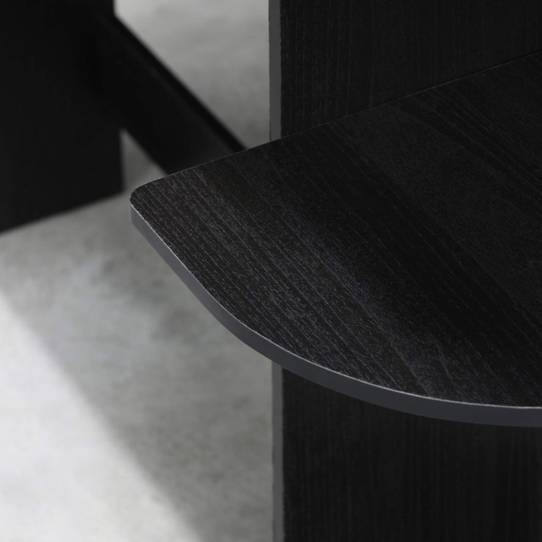 Furinno Compact Computer Desk, Walnut/Black