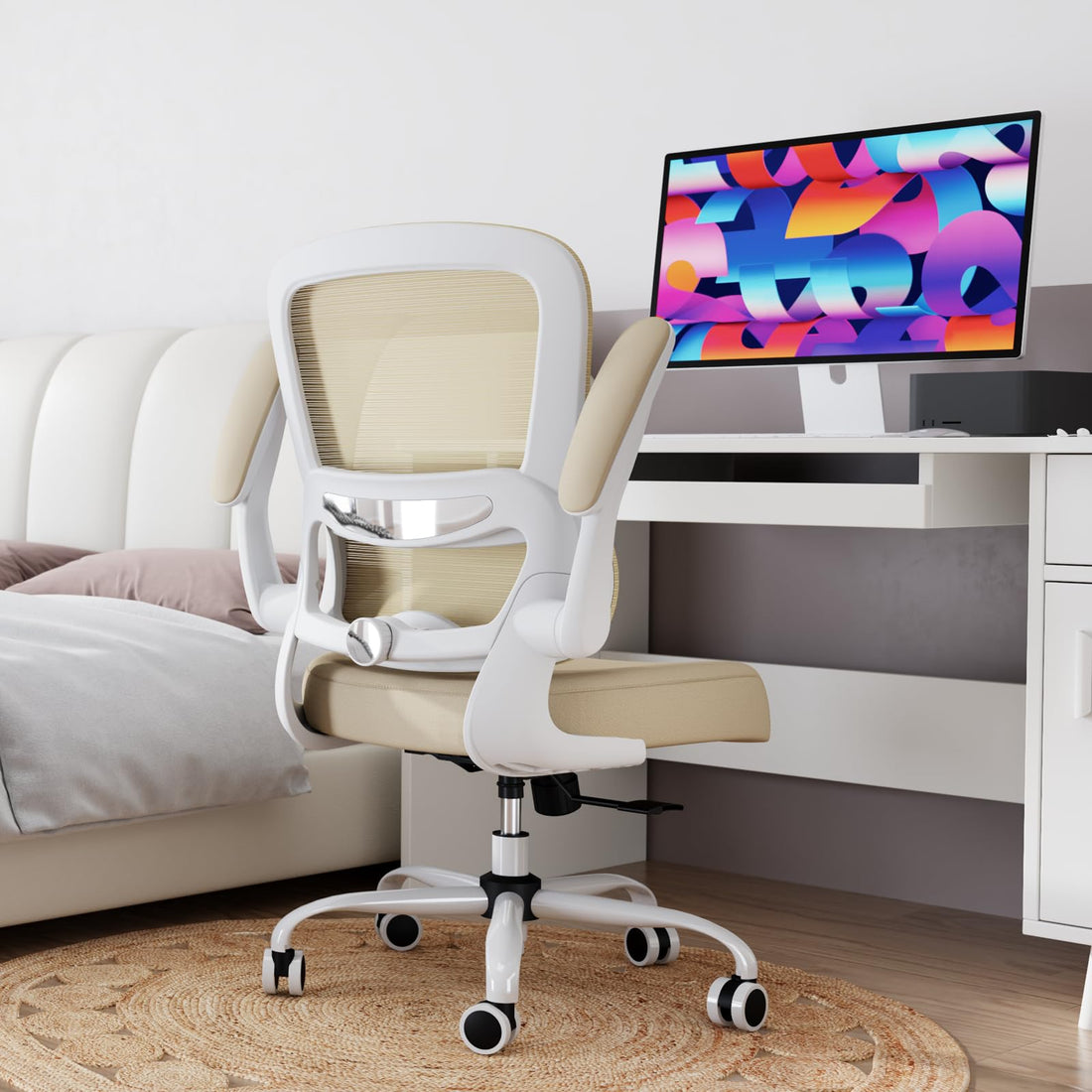 TRALT Ergonomic Mesh Office Chair, Black