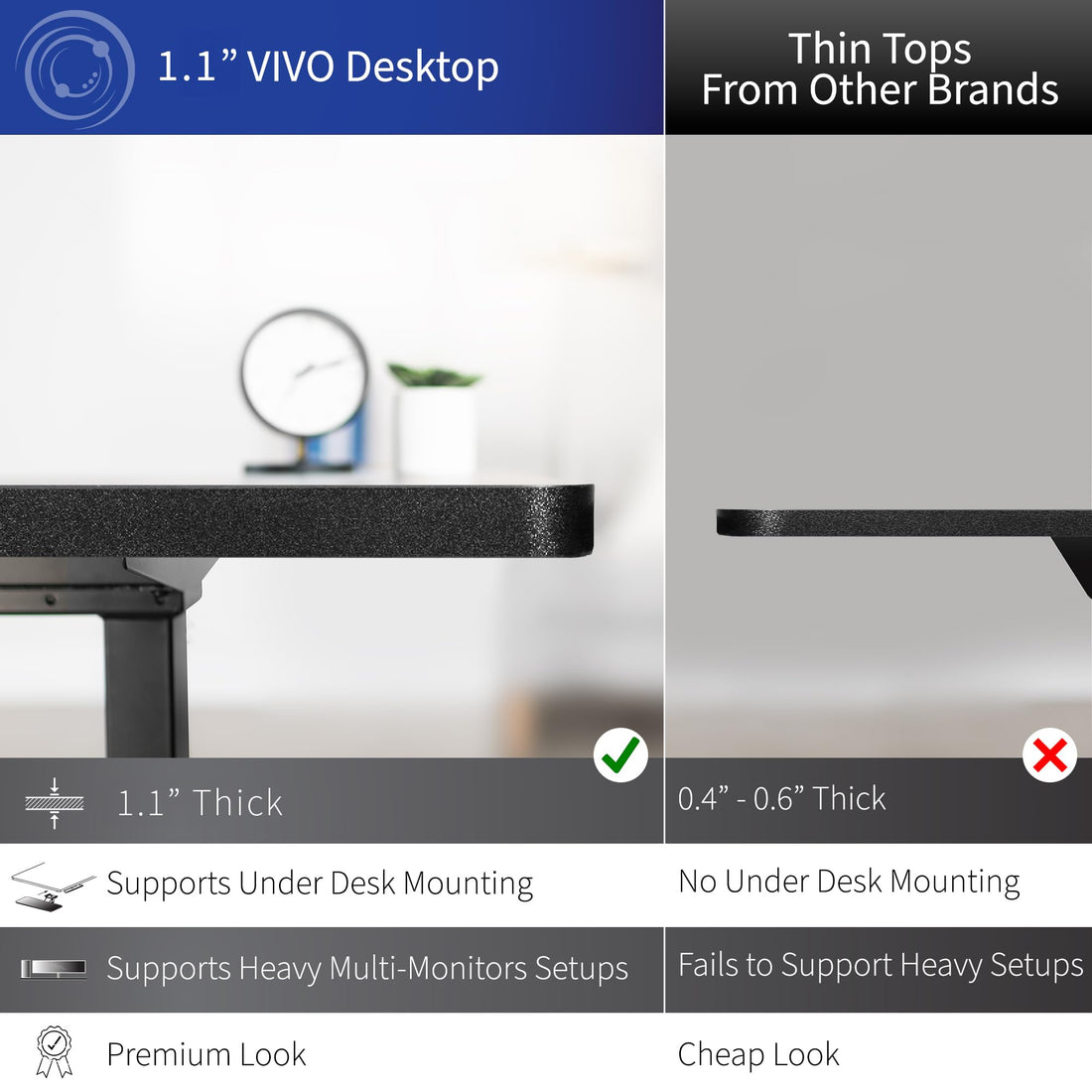 VIVO 83"x60" L-Shaped Electric Height Adjustable Desk