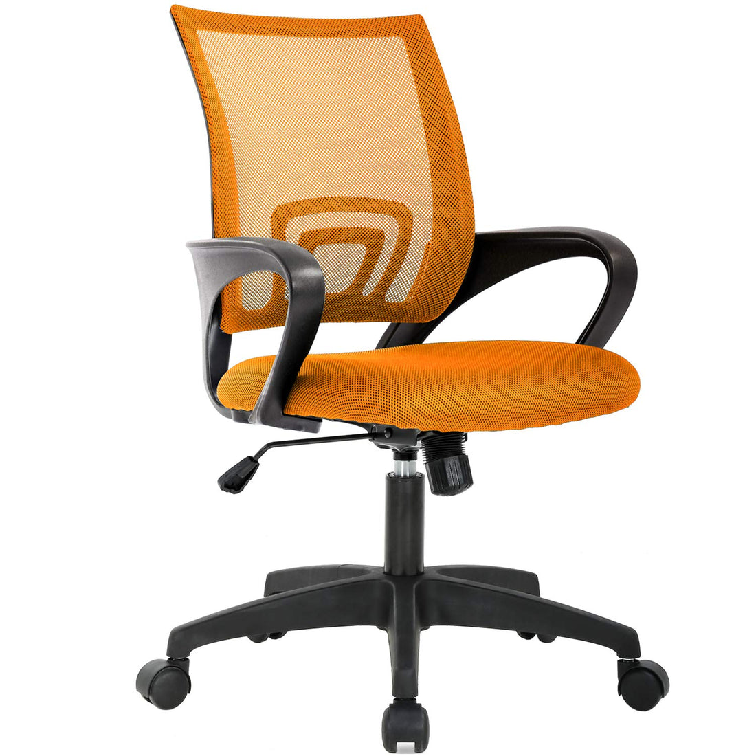 BestOffice Ergonomic Mid-Back Office Chair, Black