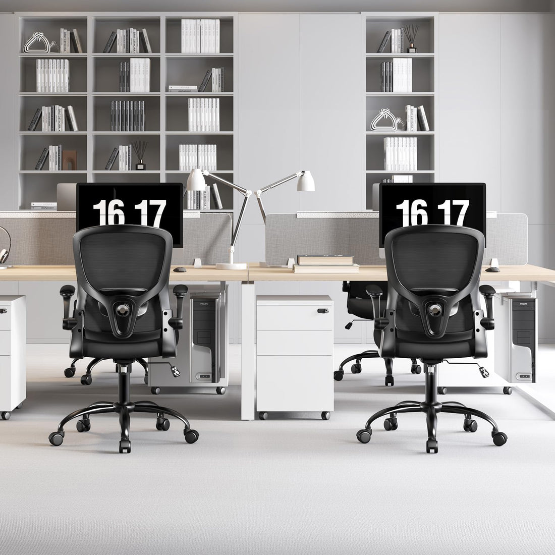 Ergonomic Mesh Office Chair, Grey