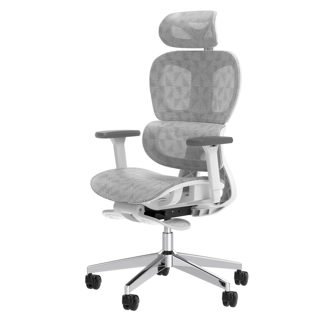 Ergonomic Mesh Office Chair with 3D Armrest, Black