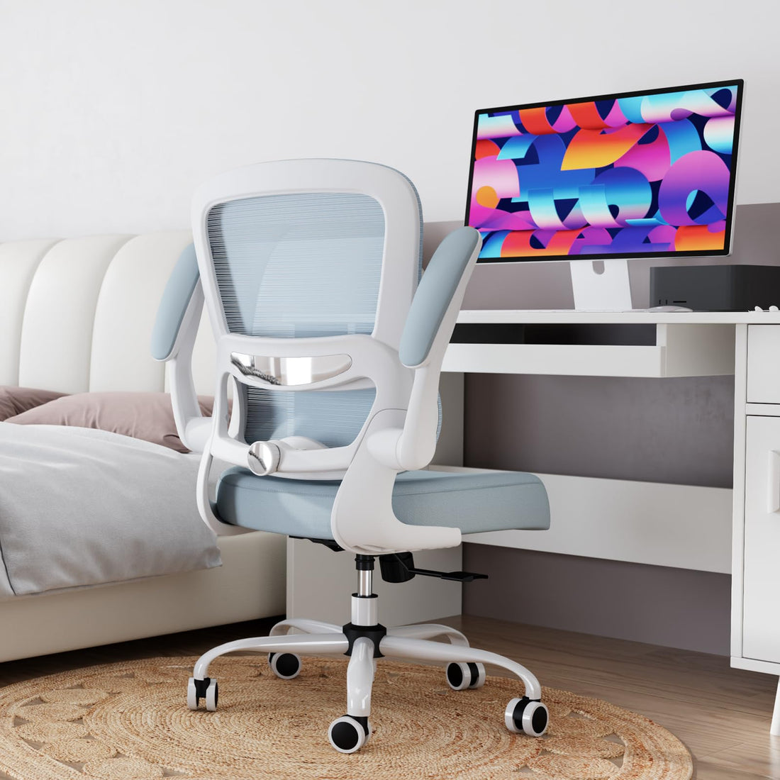 TRALT Ergonomic Mesh Office Chair, Black
