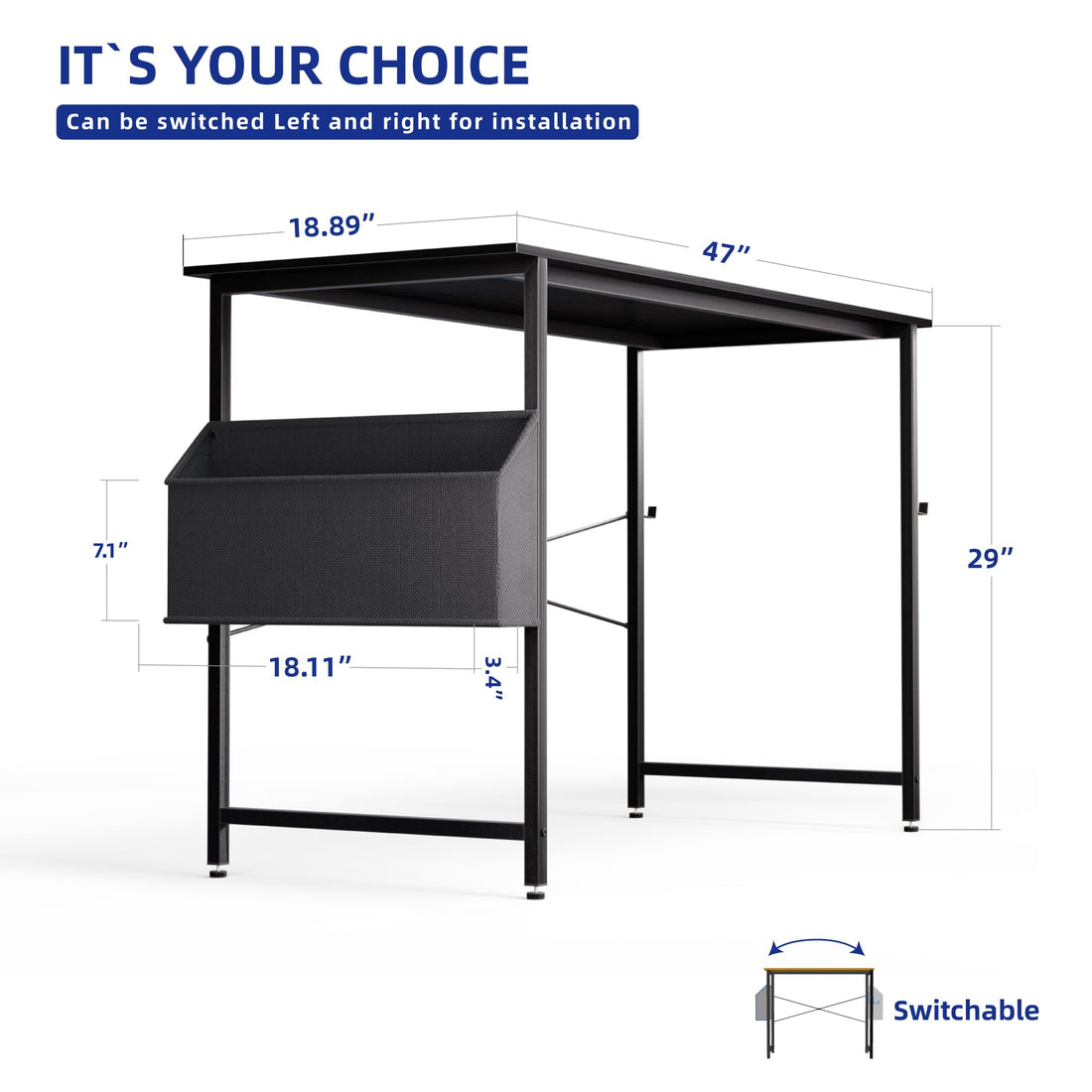 Pamray 32" Small Computer Desk