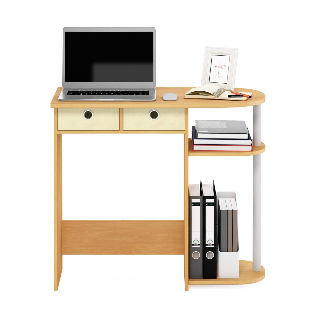 FURINNO Simplistic Study Table, Light Blue
