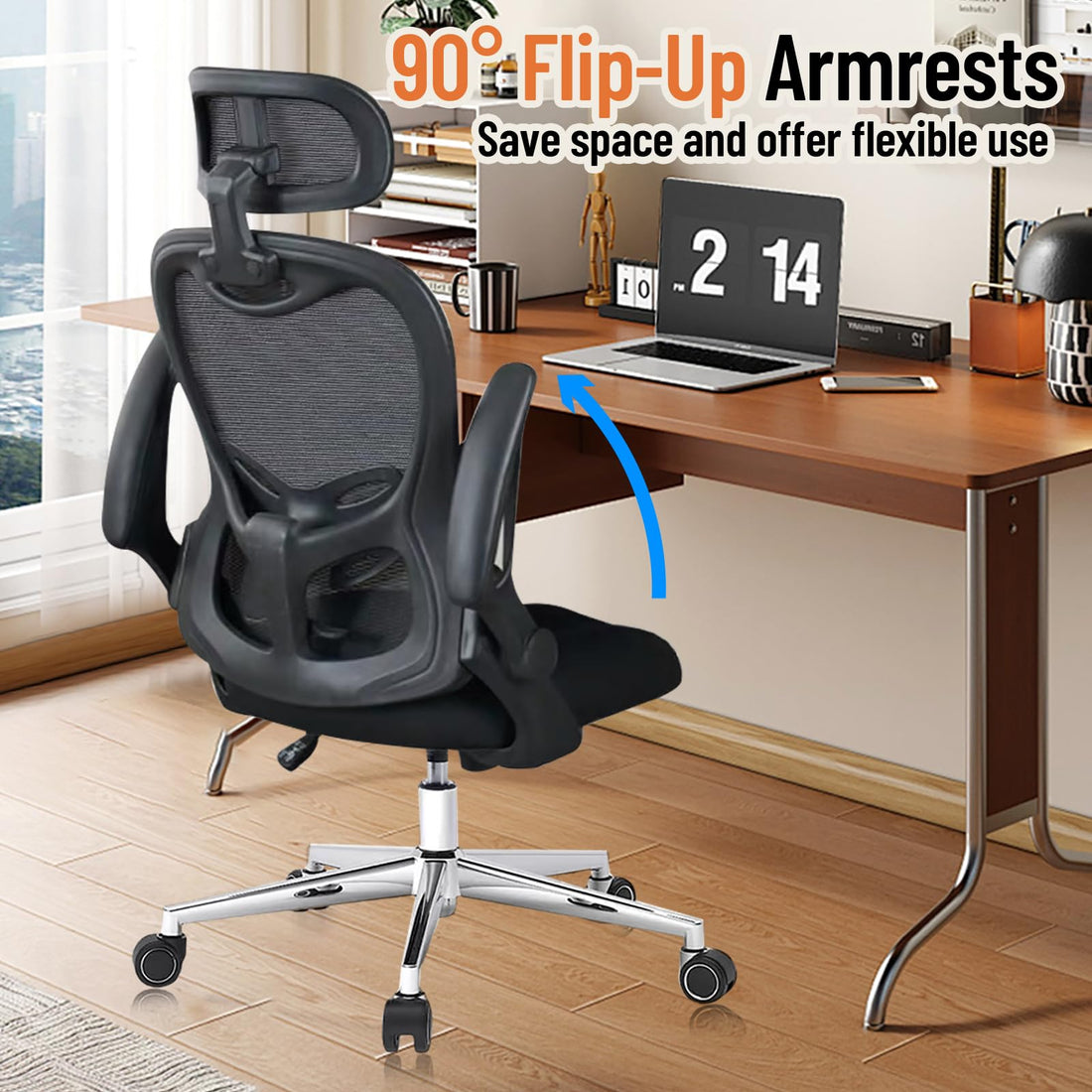 Ergonomic Mesh Office Chair, Black