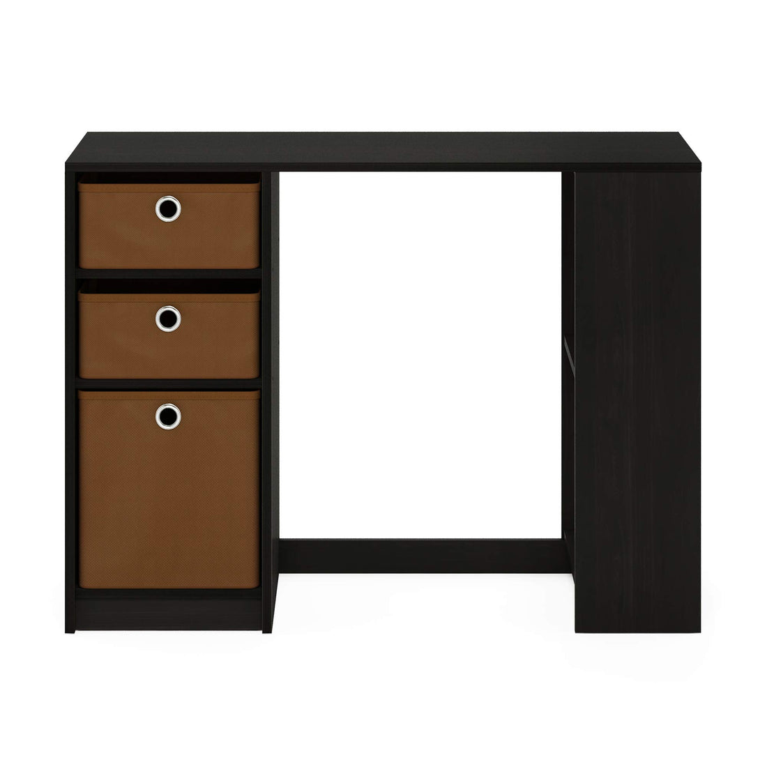Furinno Econ Computer Desk – Light Cherry/Black