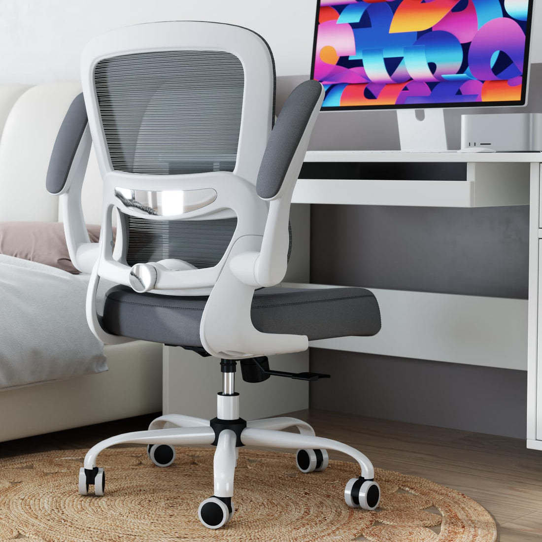 TRALT Ergonomic Mesh Office Chair, Black