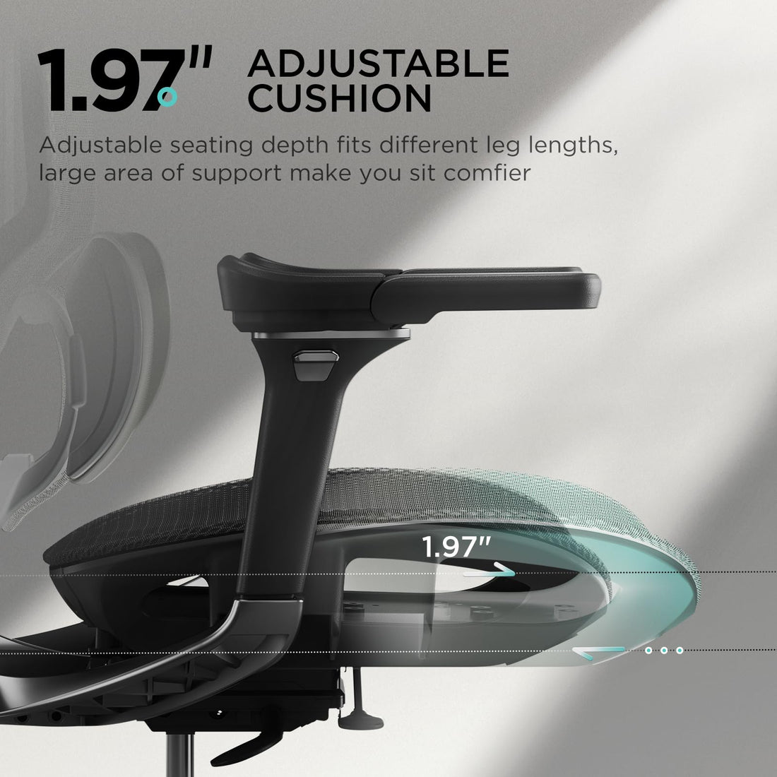 Hbada E3 Pro Ergonomic Office Chair, Grey