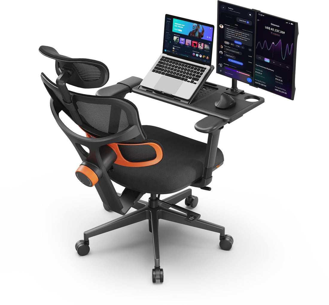 Newtral Ergonomic Office Chair, Gray