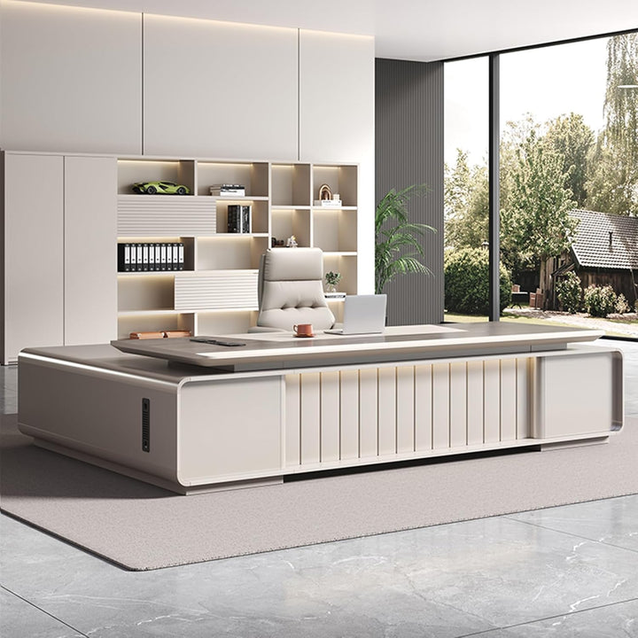71" L-Shaped Executive Office Desk