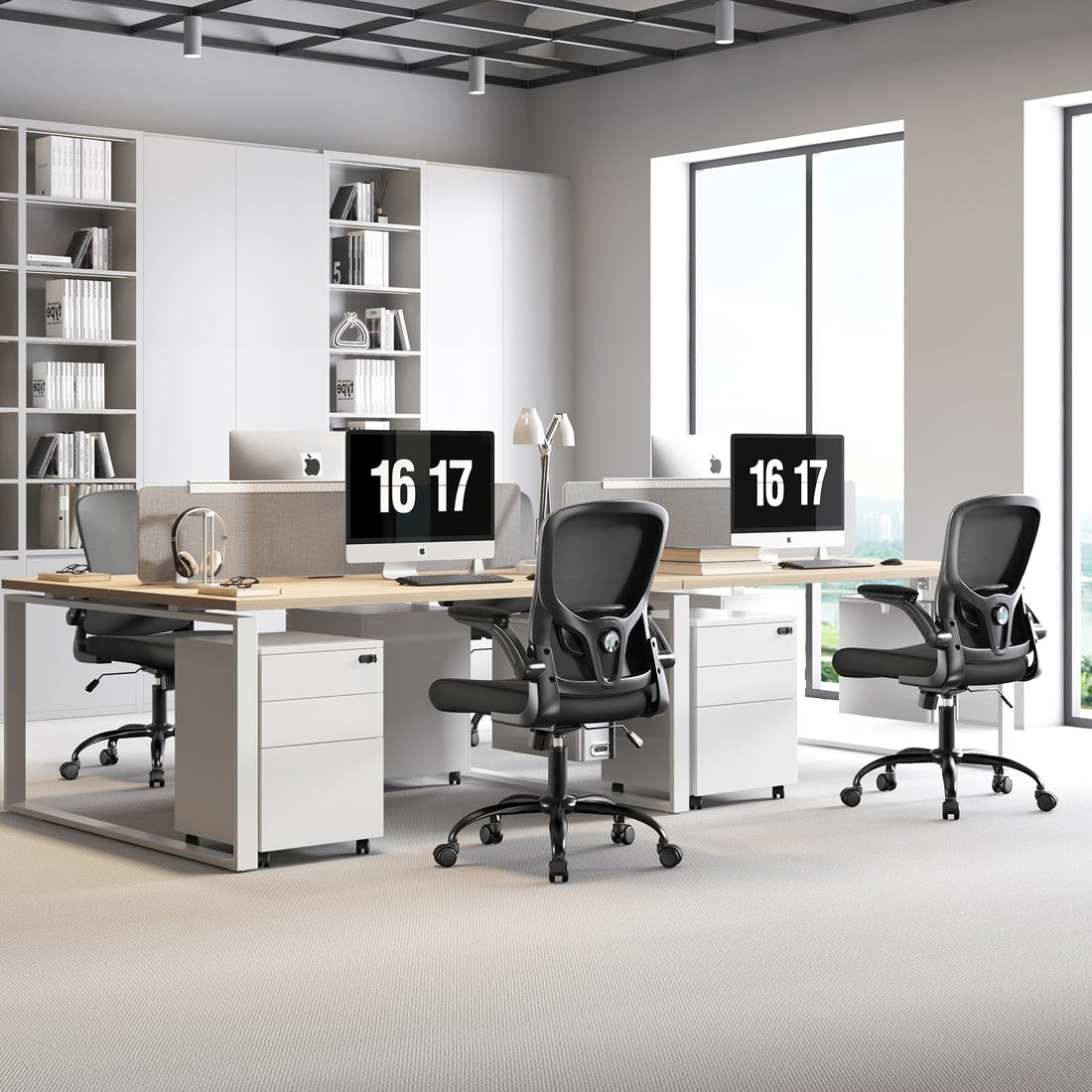 Ergonomic Mesh Office Chair, Grey