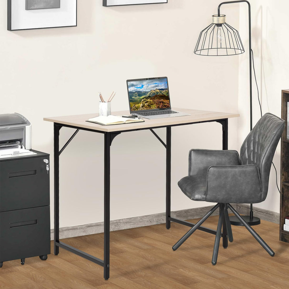 BestOffice 32" Modern Computer Desk, Black