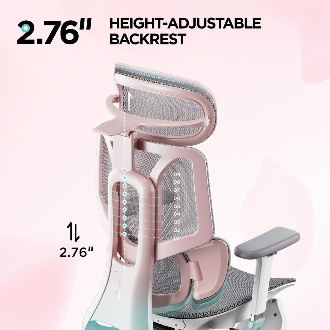 Hbada E3 Pro Ergonomic Office Chair, Grey