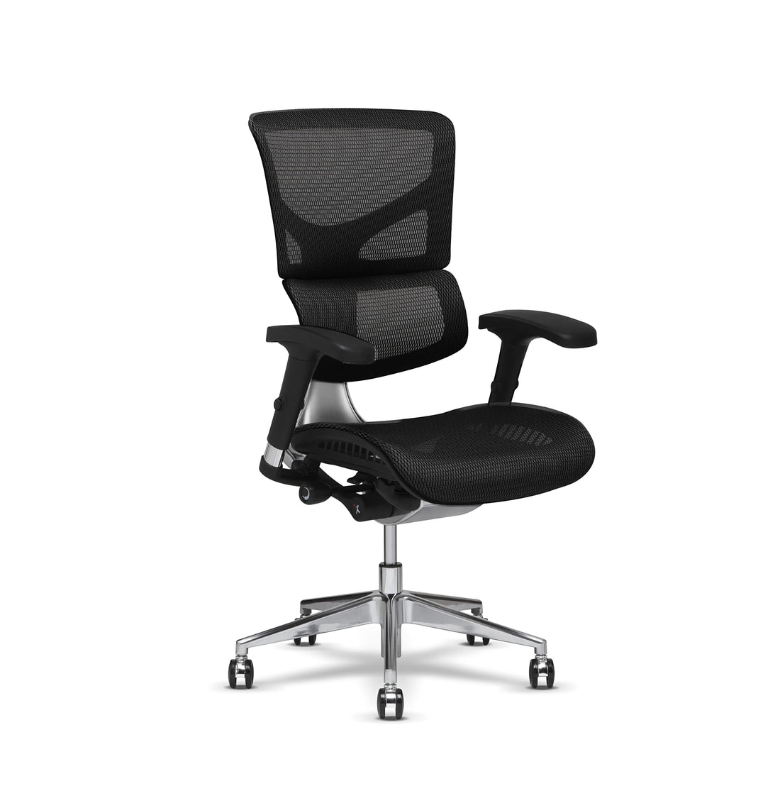 X-Chair X2 Ergonomic Task Chair, Black Mesh