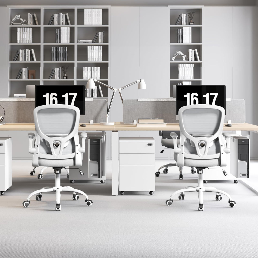 Ergonomic Mesh Office Chair, Grey
