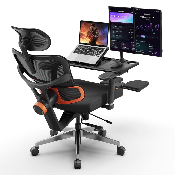 Newtral Ergonomic Office Chair, Gray