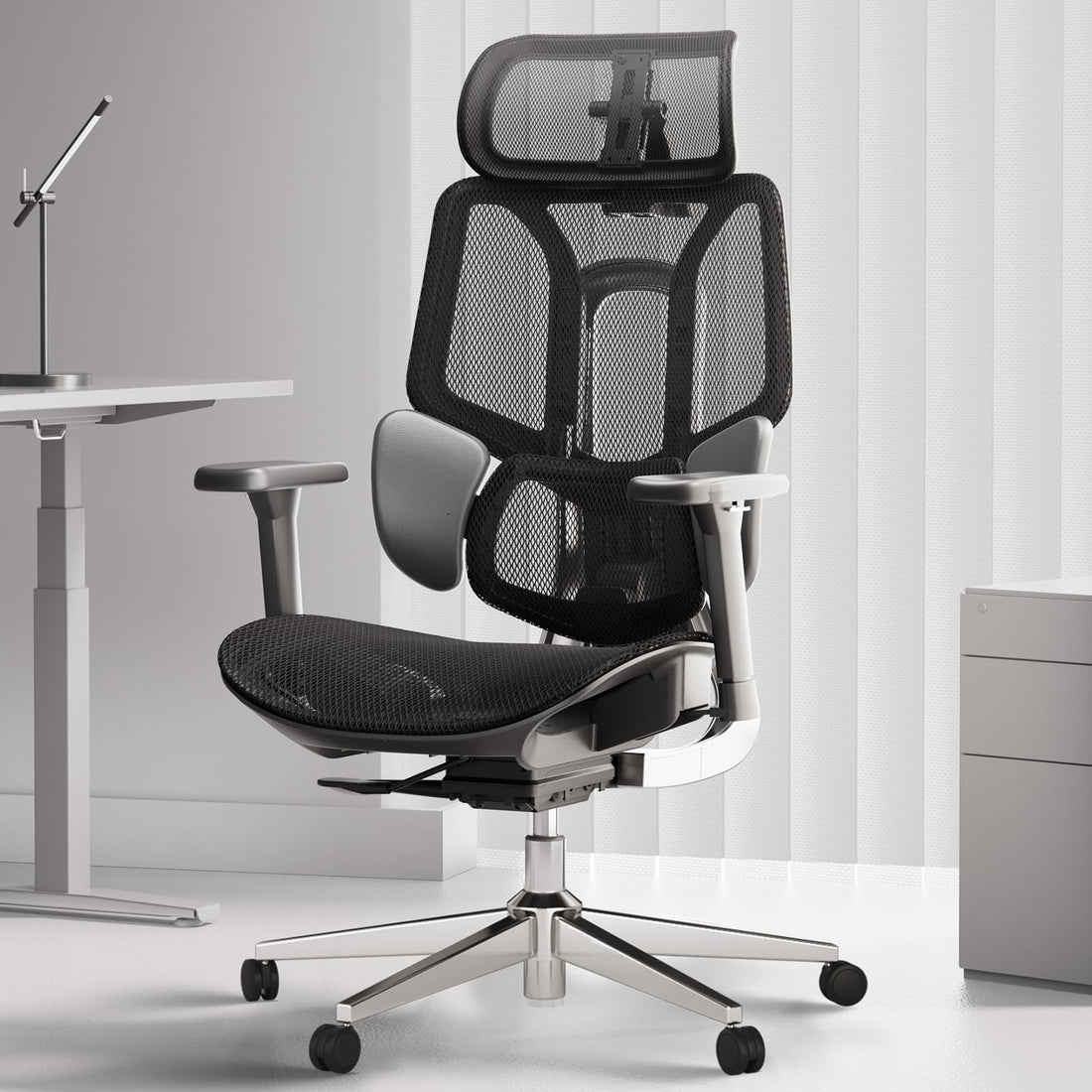 Hbada E3 Air Ergonomic Office Chair, Grey