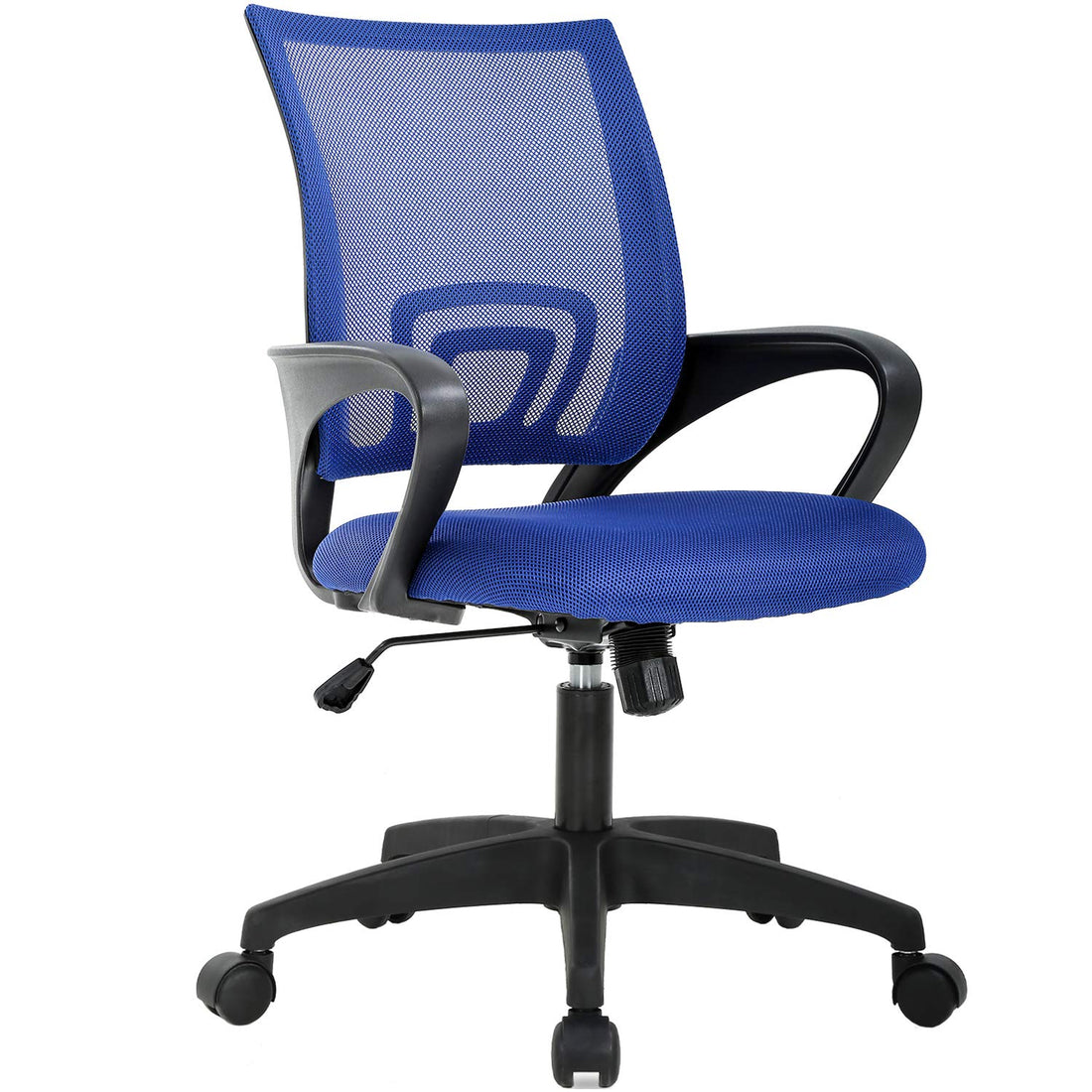 BestOffice Ergonomic Mid-Back Office Chair, Black