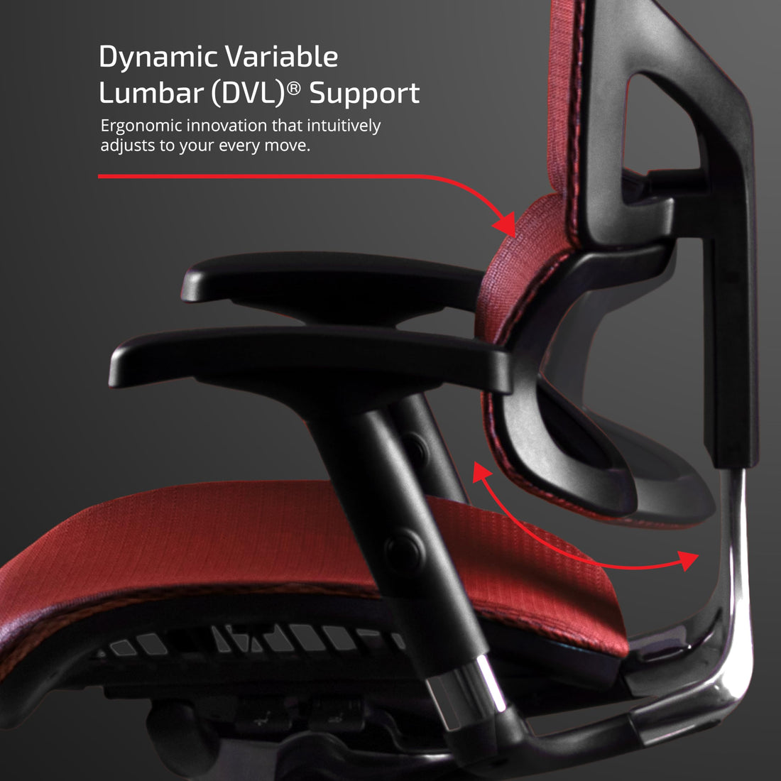 X-Chair X2 Ergonomic Task Chair, Black Mesh