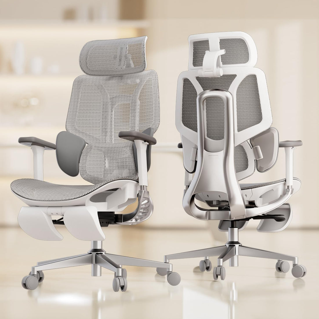 Hbada E3 Air Ergonomic Office Chair, Grey