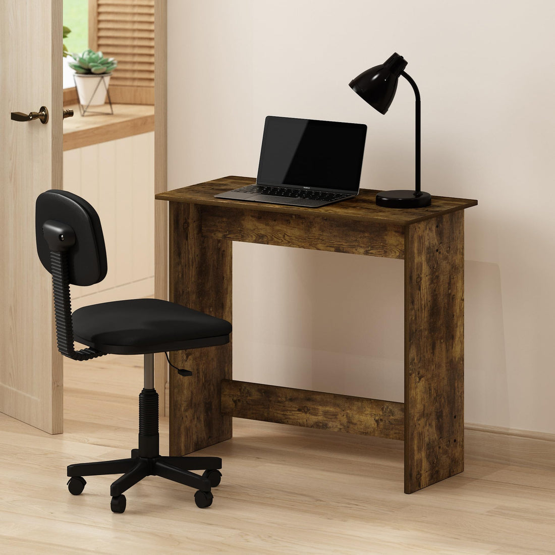 FURINNO Simplistic Study Table, Light Blue