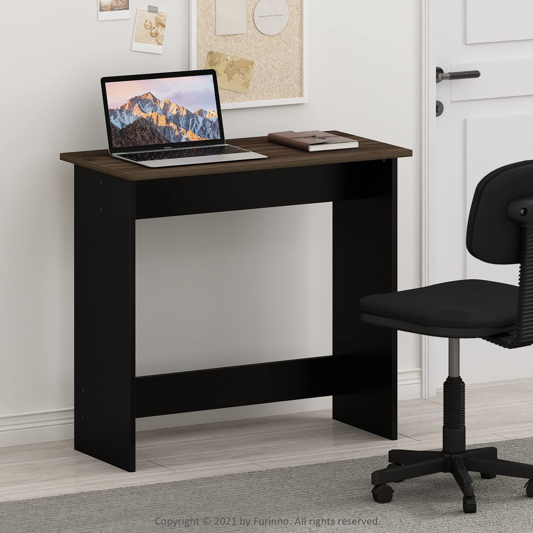 FURINNO Simplistic Study Table, Light Blue
