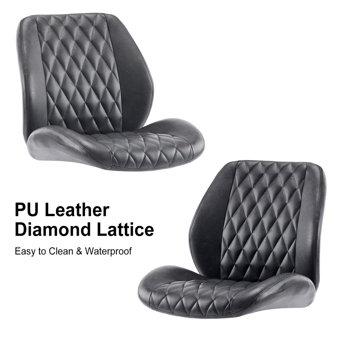 YFO Brown Leather Ergonomic Office Chair