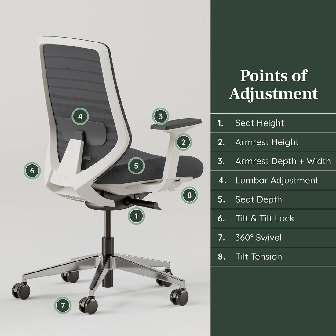 Branch Ergonomic Office Chair, All Black