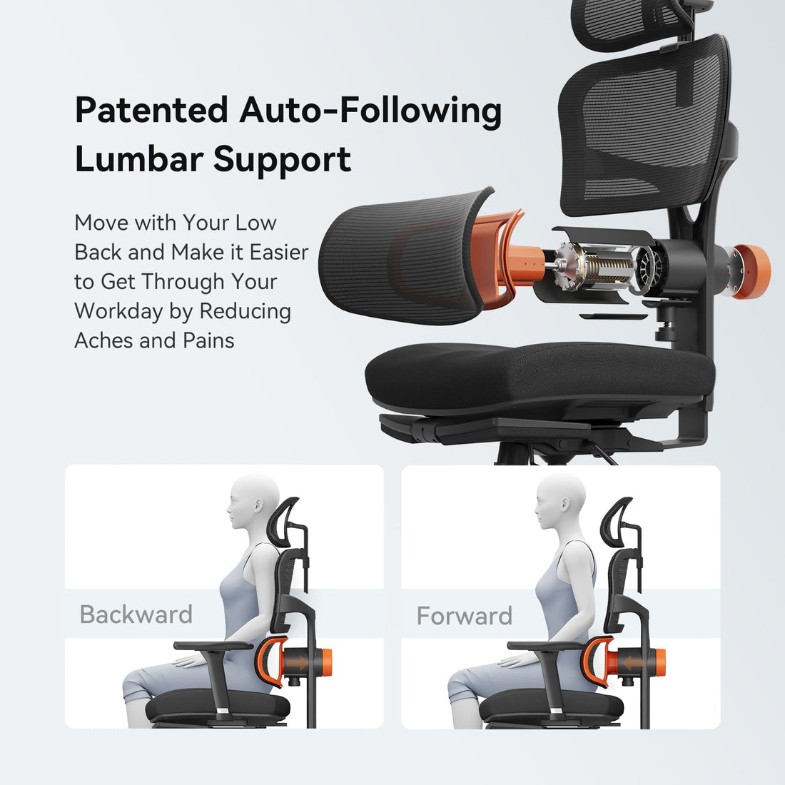 Newtral Ergonomic Office Chair, Gray