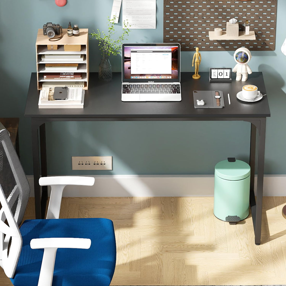 BestOffice 32" Modern Computer Desk, Black