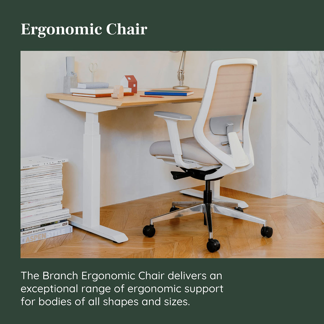 Branch Ergonomic Office Chair, All Black