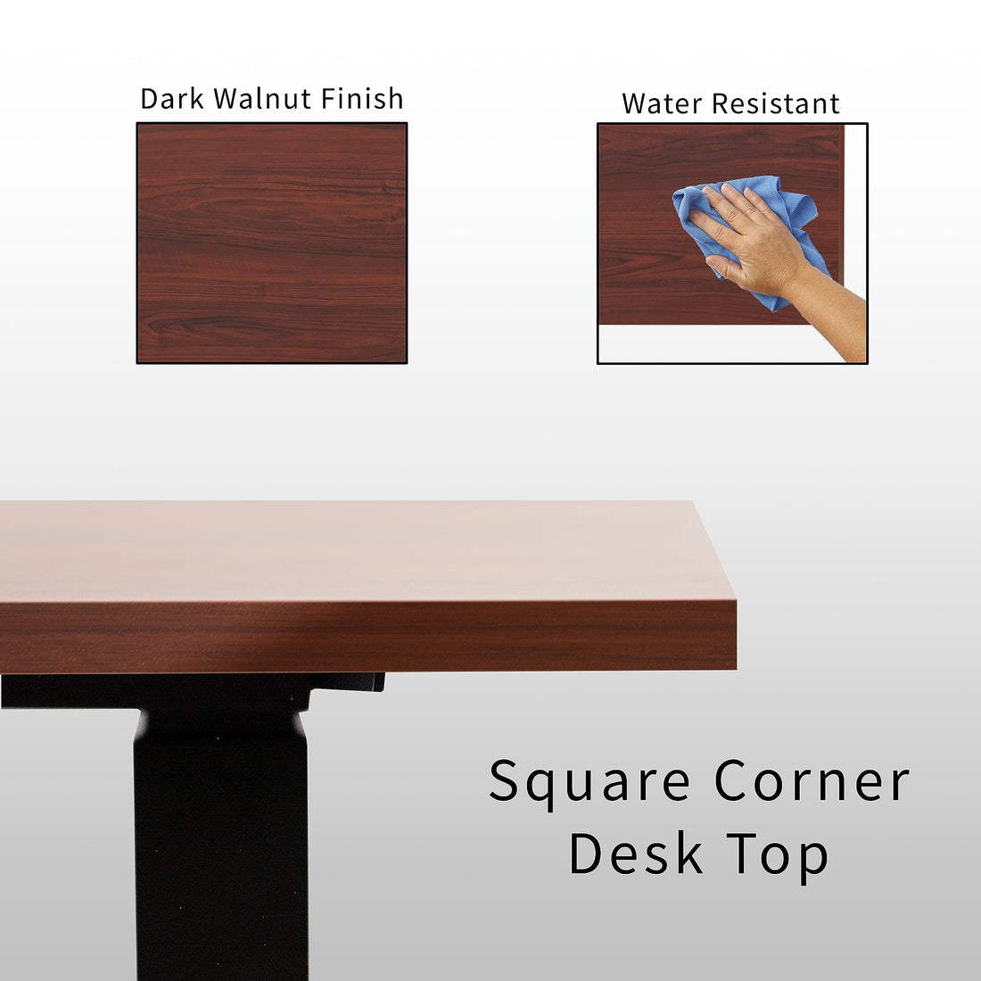 VIVO 83"x60" L-Shaped Electric Height Adjustable Desk