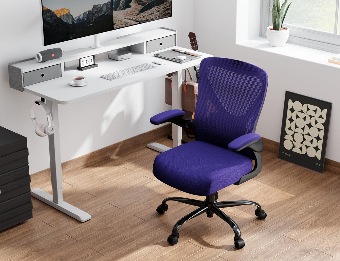 Ergonomic Office Chair, Grey Gold