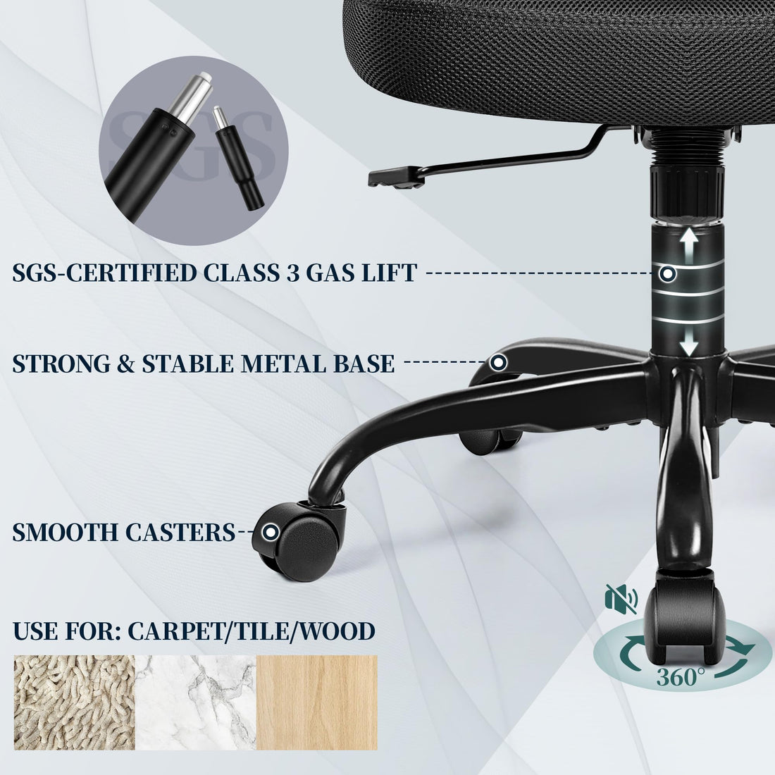 FelixKing Ergonomic Office Chair, Black