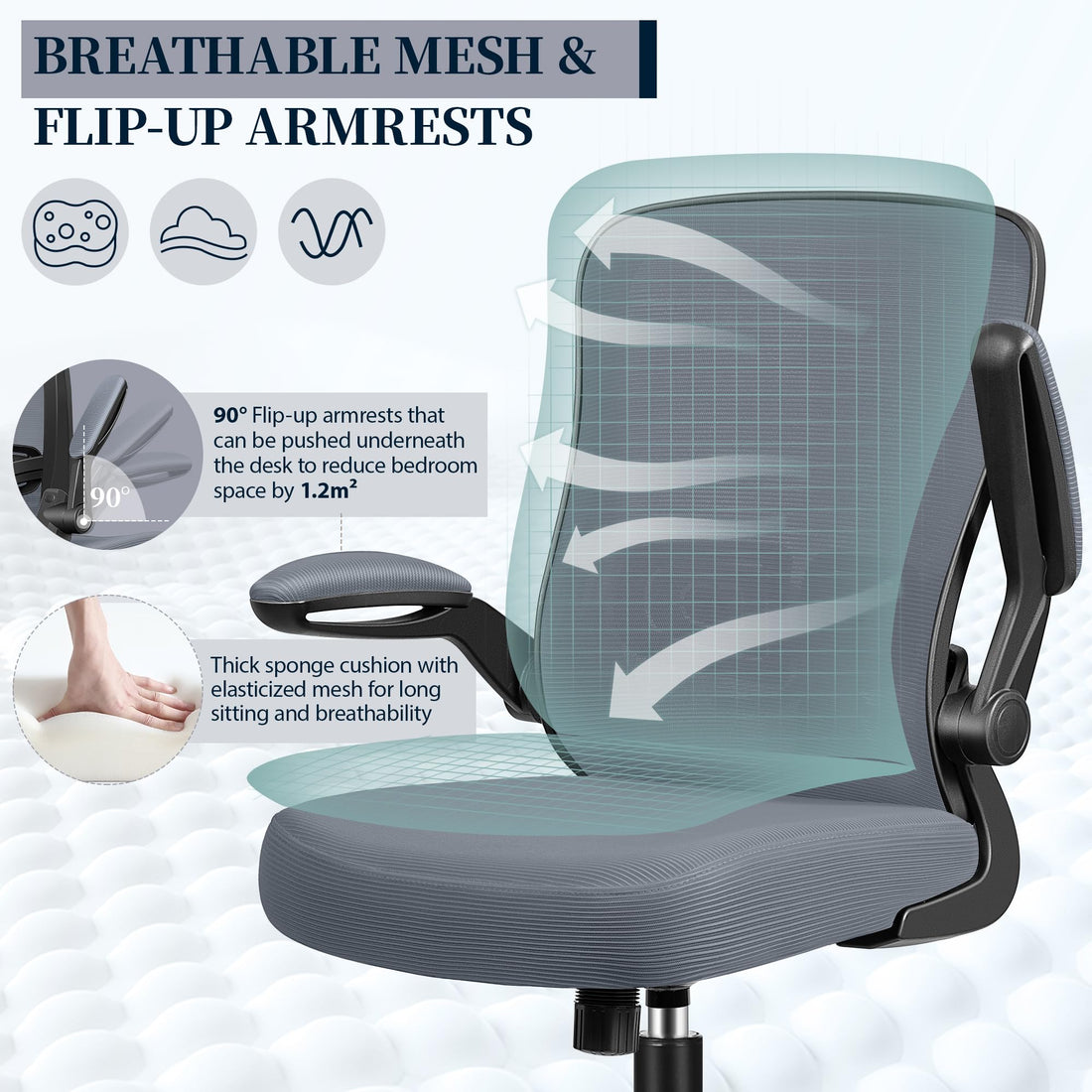 FelixKing Ergonomic Office Chair, Black