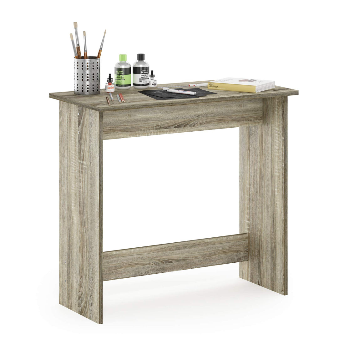 FURINNO Simplistic Study Table, Light Blue