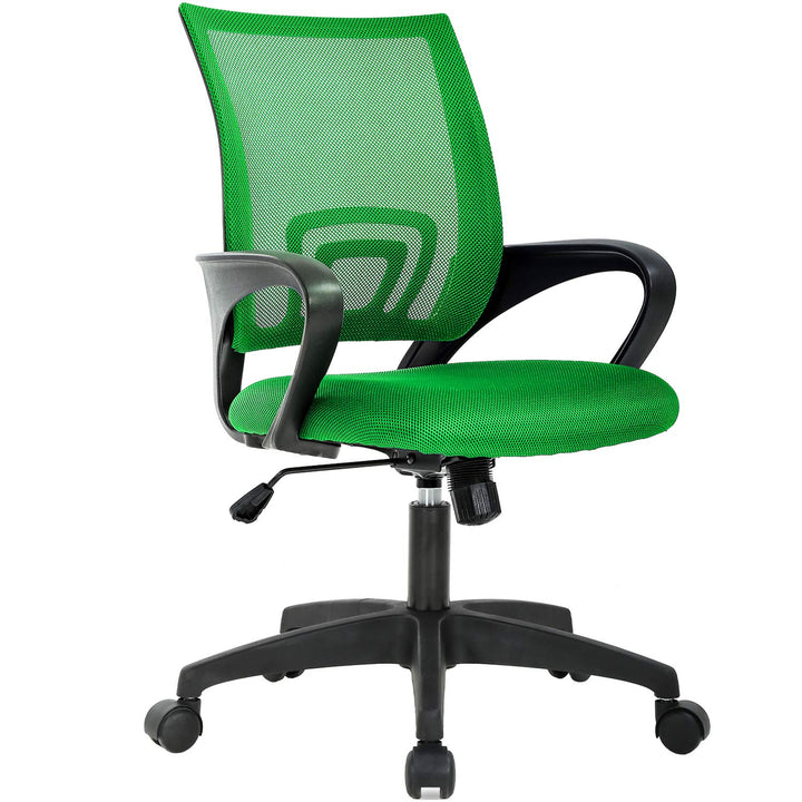 BestOffice Ergonomic Mid-Back Office Chair, Black