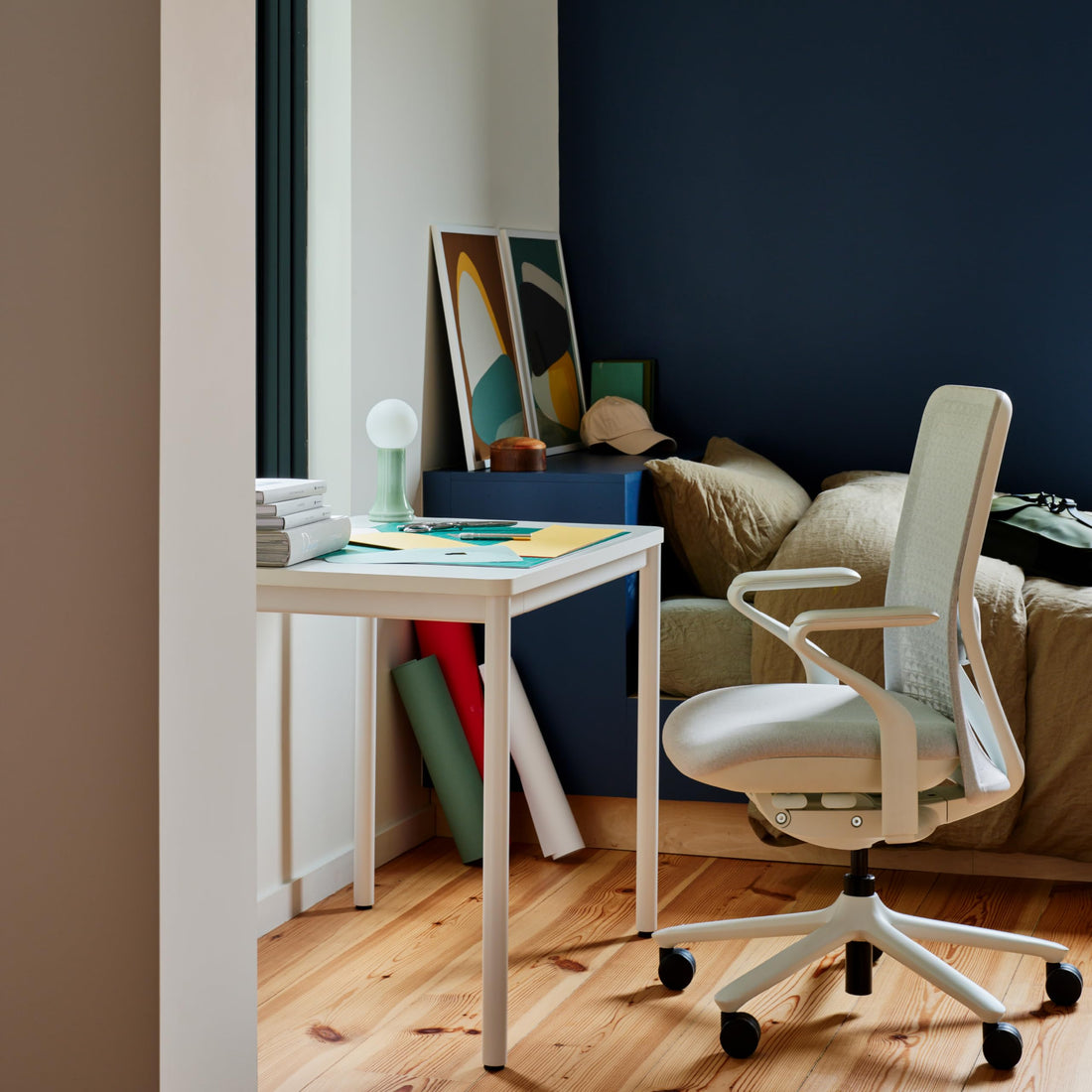 Branch Daily 36" Walnut Home Office Desk