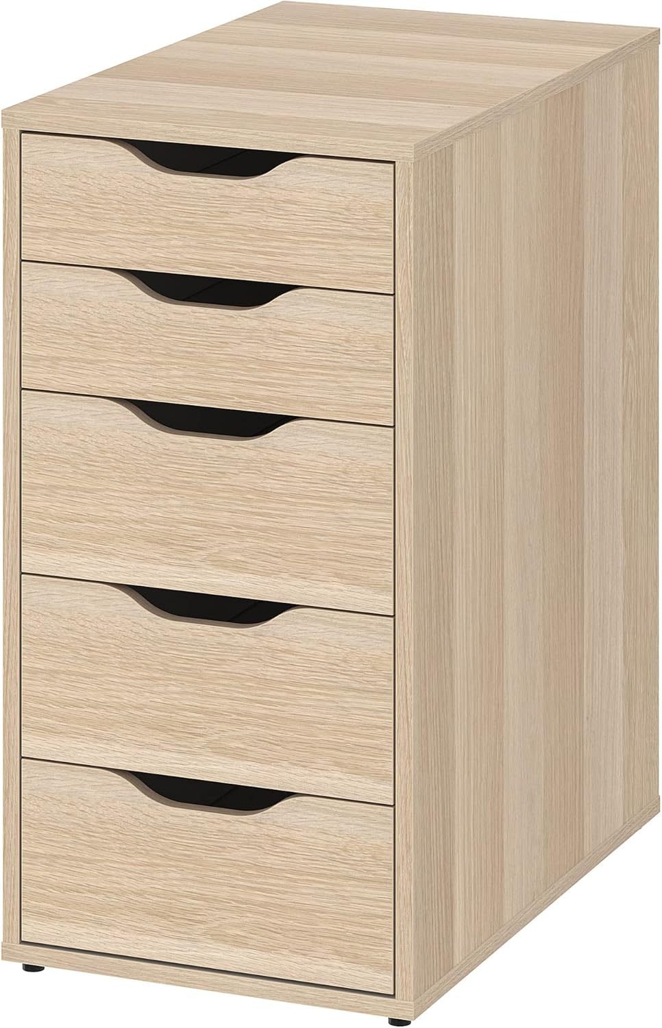 ALEX/LAGKAPTEN White Oak Desk with 4 Drawers