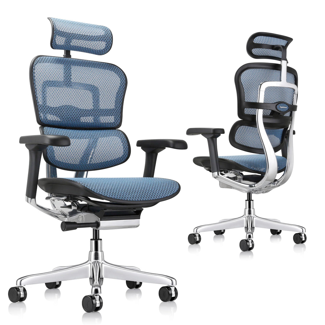 Ergohuman Eurotech Mesh Chair, Black