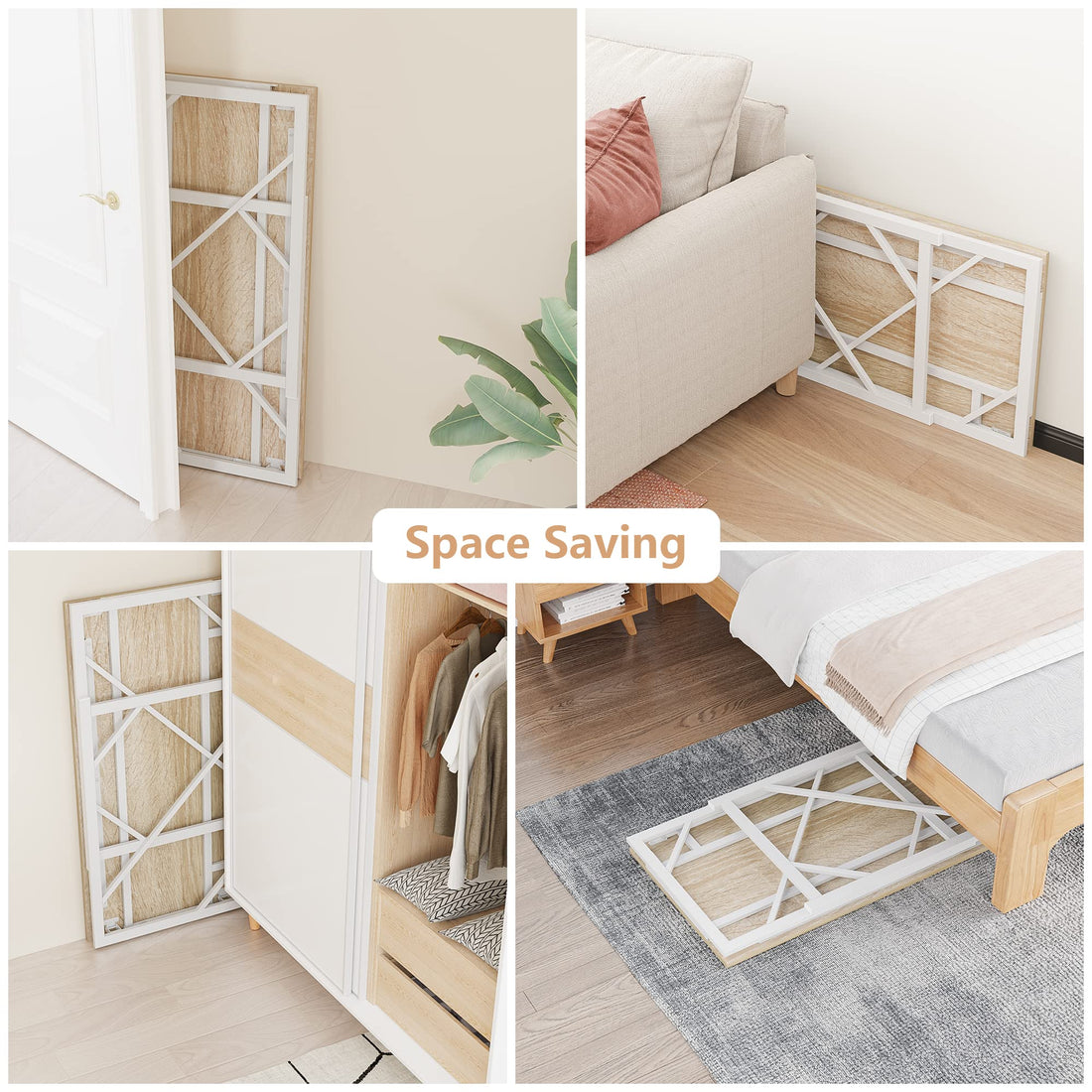 Elephance Folding Computer Desk for Home Office