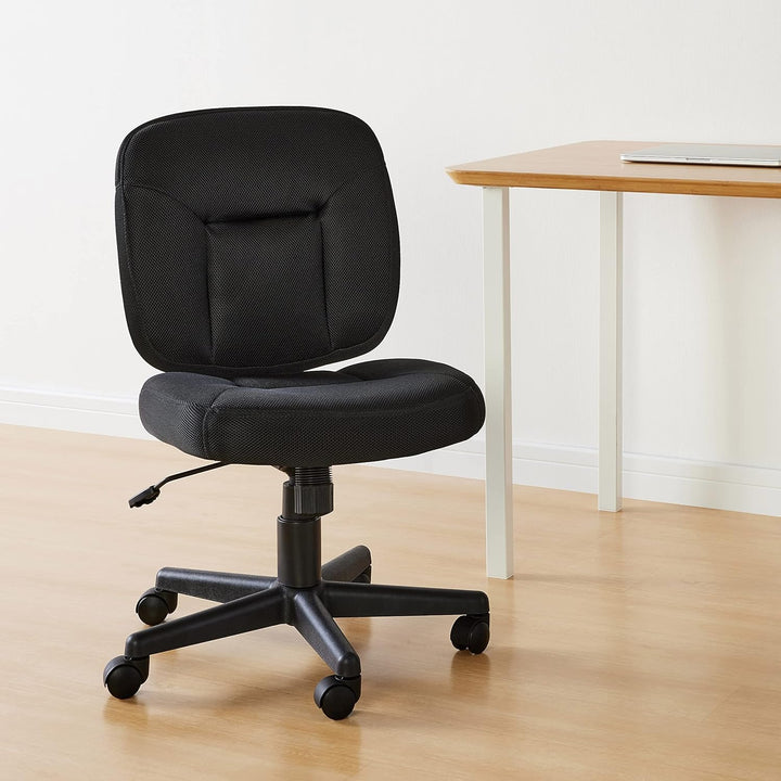 Amazon Basics Low-Back Office Chair, Black