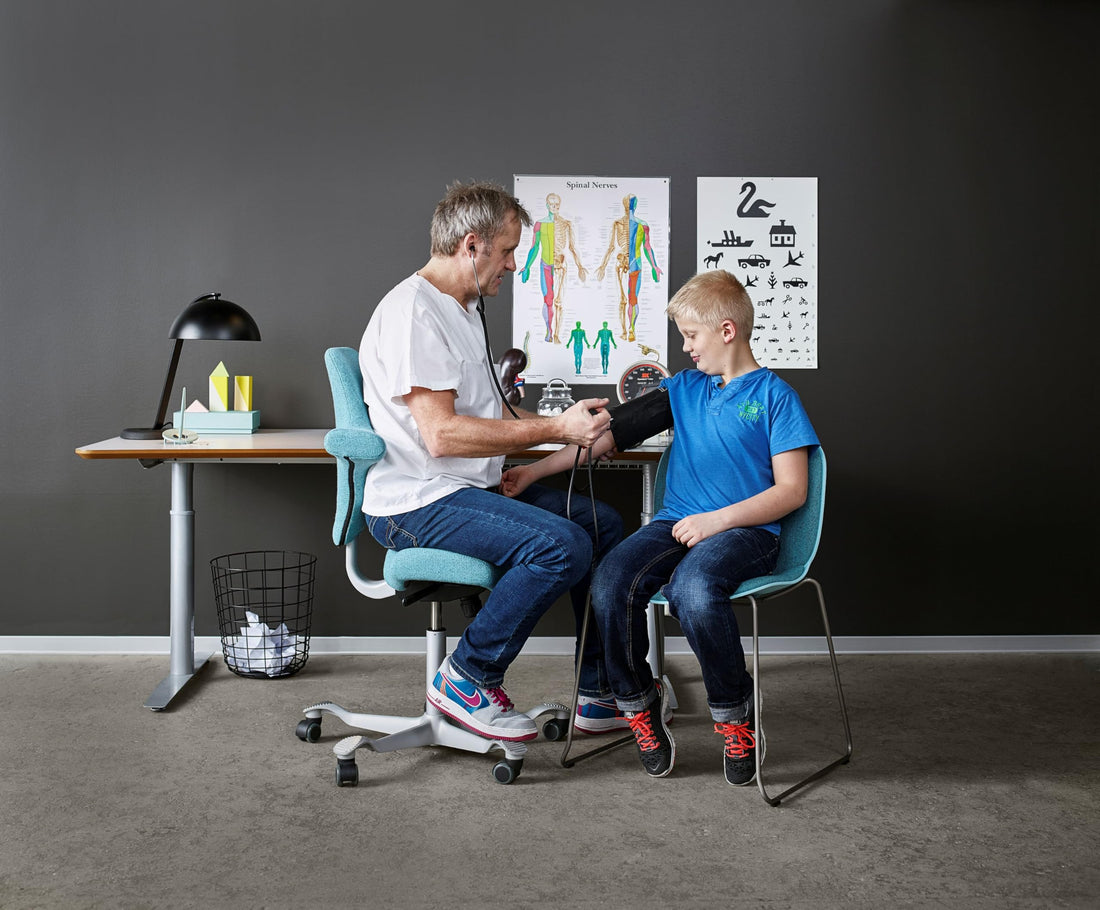 HAG Capisco Adjustable Desk Chair, Chestnut Brown