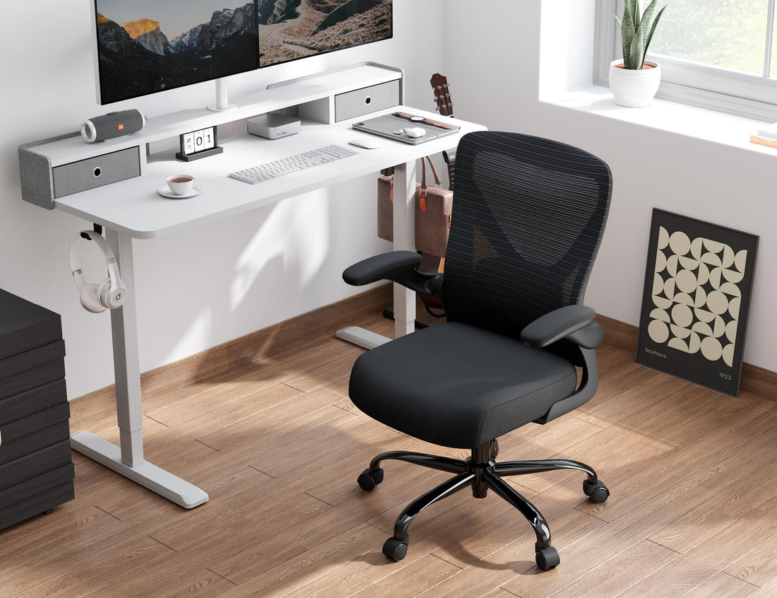 Ergonomic Office Chair, Grey Gold