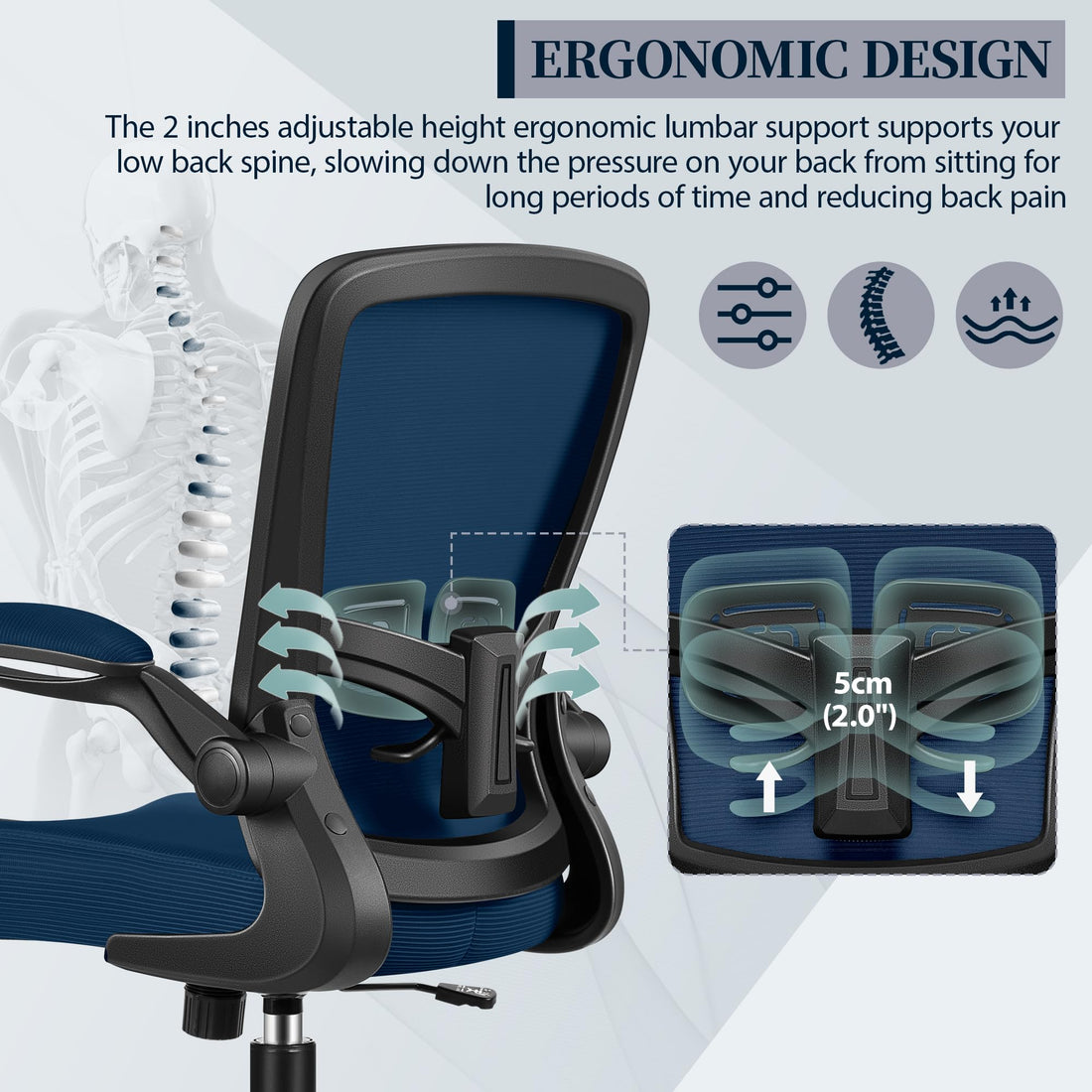 FelixKing Ergonomic Office Chair, Black