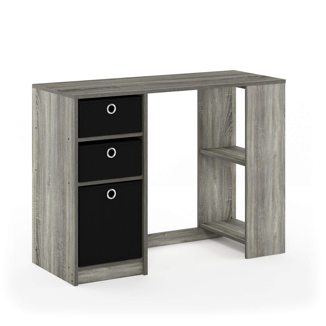 Furinno Econ Computer Desk – Light Cherry/Black