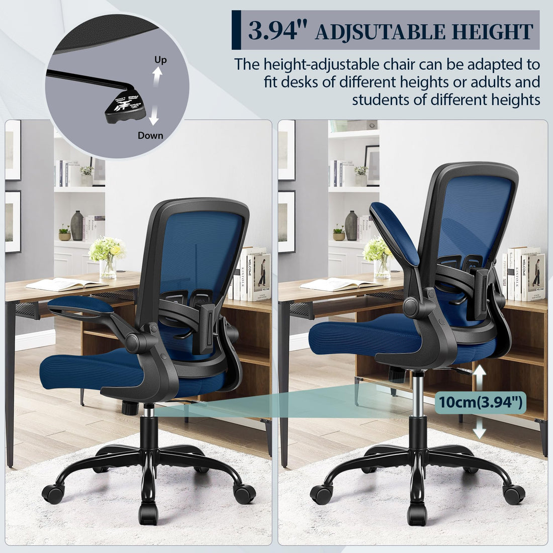 FelixKing Ergonomic Office Chair, Black